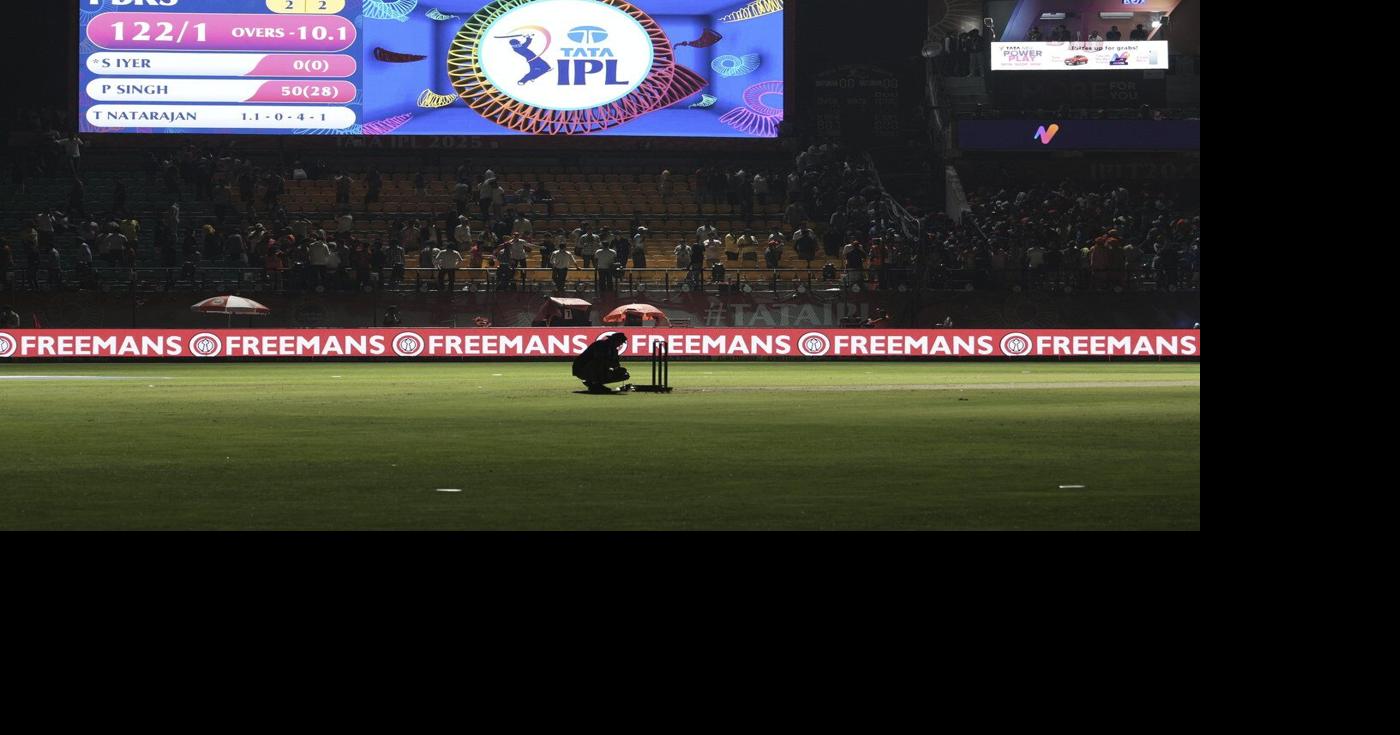 India suspends its top cricket tournament, the IPL, for a week amid ...
