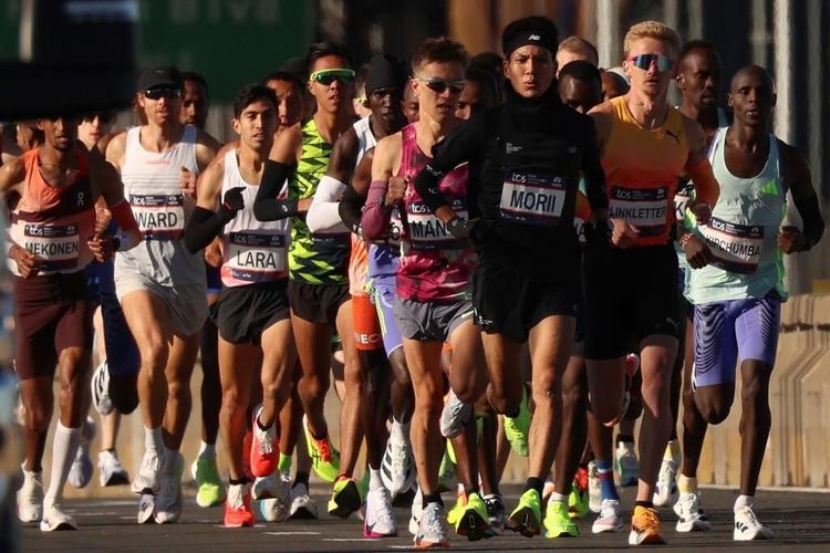 Kenya's Sheila Chepkirui wins the women's race at the New York City Marathon