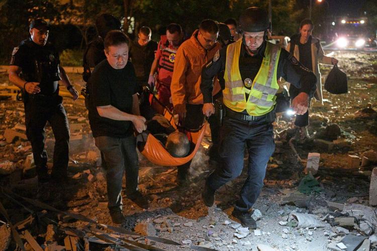 Russian missile and drone attack on Ukraine's capital kills at least 7