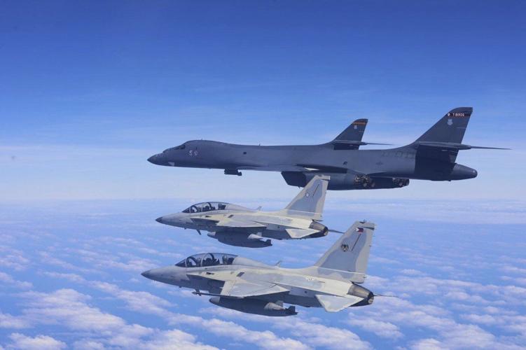 A flurry of international naval drills around the Philippines prompts complaints from Beijing