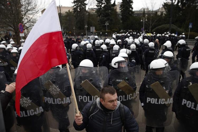 Poland sees its most violent protest yet by farmers and supporters against Ukraine imports, EU rules