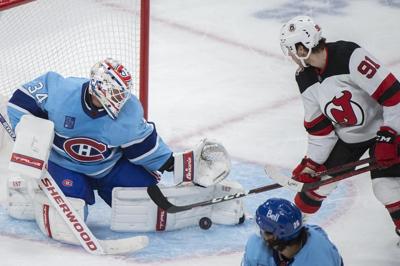 New Jersey Devils beat Montreal Canadiens 5-1 for 10th straight victory