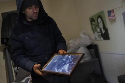 Family kitchen recalls heartbreak for Kyiv man and his son