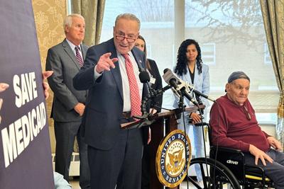 Chuck Schumer says he's taking the fight over federal spending to Trump country