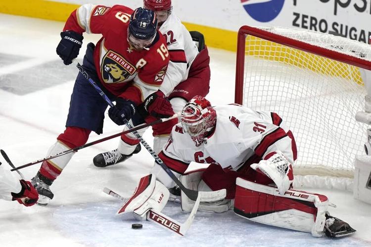 Tkachuk sends Panthers to Stanley Cup Final, after topping Hurricanes 4-3 for sweep