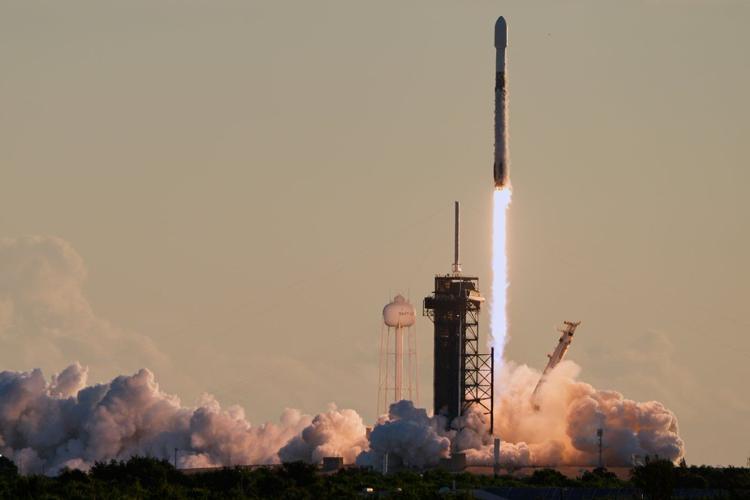 A trio of space weather satellites blast off together to study the sun's violent side