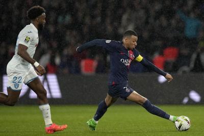 PSG wins another French league in Kylian Mbappé's last season at the club after Monaco loses at Lyon