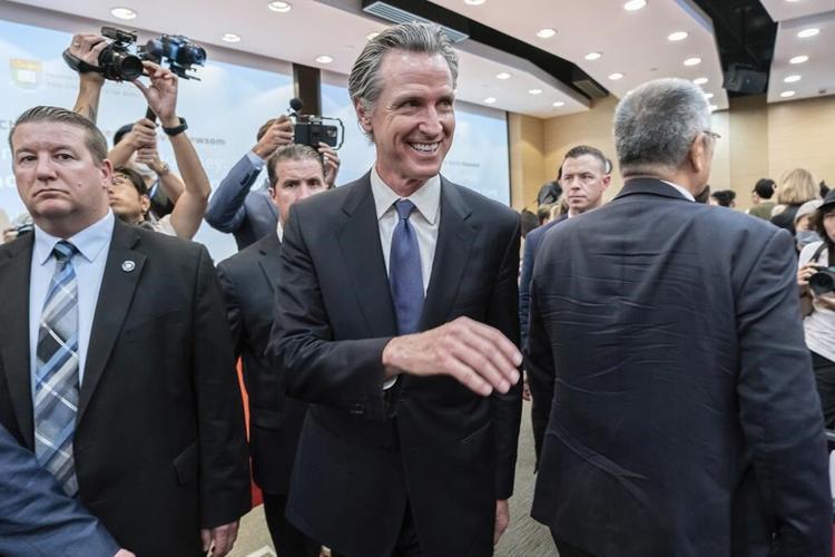 California Gov. assures his state is always a partner on climate change as he begins trip to China