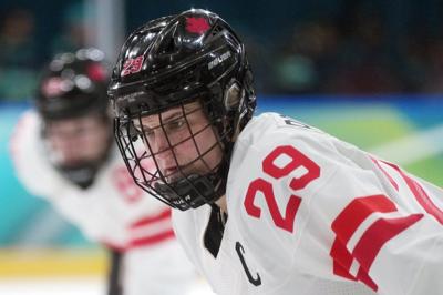 Canada eyes gold in short-track speedskating; Canada to face U.S. in women's hockey