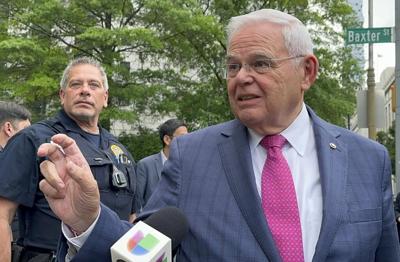 Sen. Bob Menendez's wife is excused from court after cancer surgery