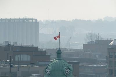 Air quality alerts issued for much of Central Canada, Manitoba amid wildfire smoke