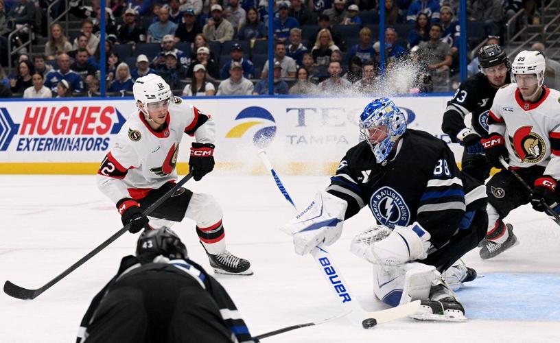 Lightning deal the Senators a blow in the playoff race by beating them 4-2
