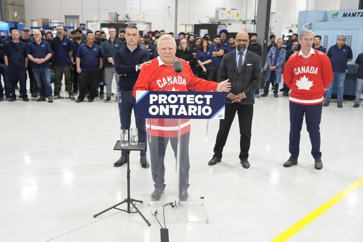 Doug Ford says Ontario PCs would help tear down Canada's internal trade barriers