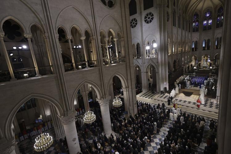 The spiritual heart of Paris awakens: Notre Dame hosts first Mass since 2019 fire