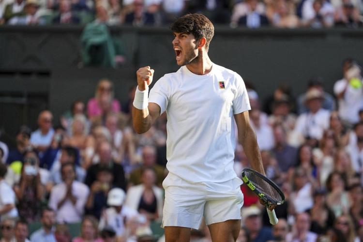 Carlos Alcaraz vs. Taylor Fritz and Novak Djokovic vs. Jannik Sinner are Wimbledon's semifinals