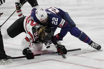 Serdachny's overtime goal lifts Canada past U.S. 3-2 in women's Rivalry Series