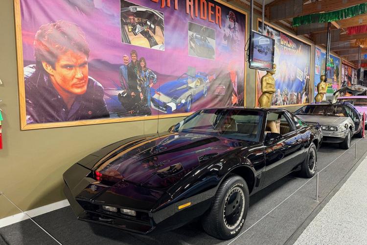 Museum's 'Knight Rider' replica car got a speeding ticket. It hasn't gone anywhere in years