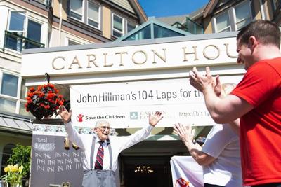B.C. war veteran John Hillman, dead at 105, raised thousands for children's charity