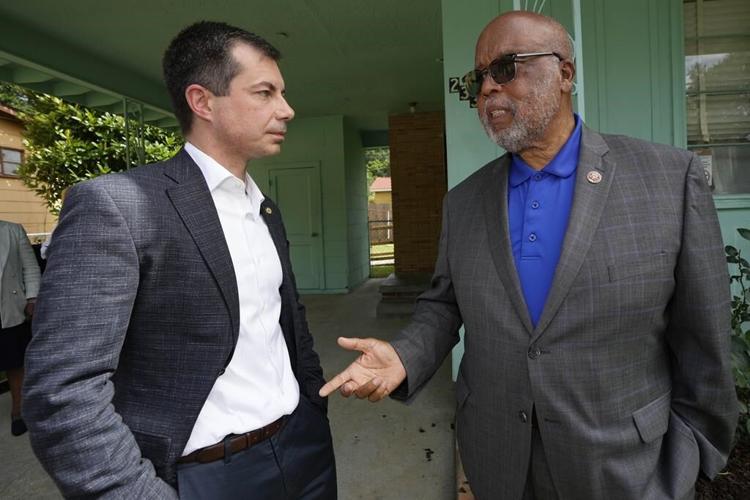 Buttigieg tours Mississippi civil rights site and says transportation is key to equity in the US
