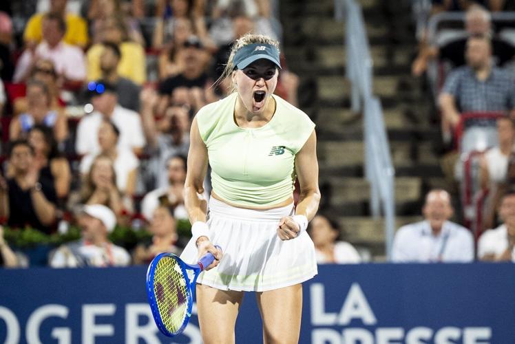 Canada's Bouchard extends career with first-round win over Arango at NBO