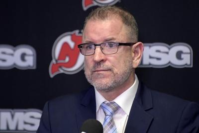 Devils GM Tom Fitzgerald says Travis Green is part of his search for a new coach