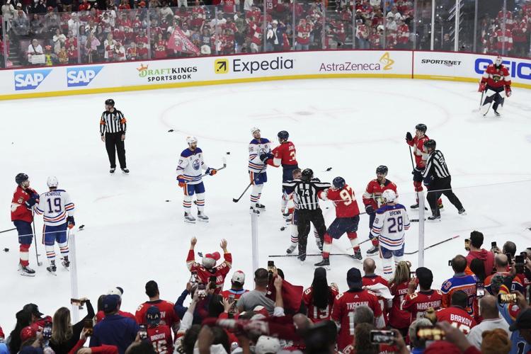 Brad Marchand embraces Panthers' rat-throwing tradition, which goes back 30 years