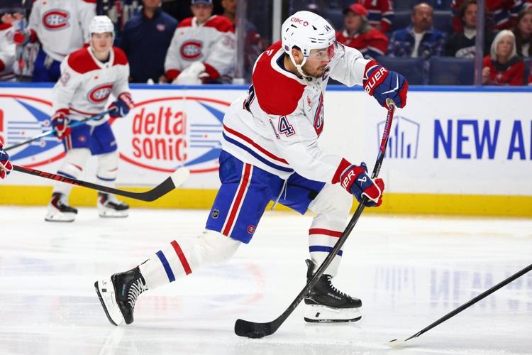 Caufield scores twice, leads Canadiens to 4-2 win over Sabres