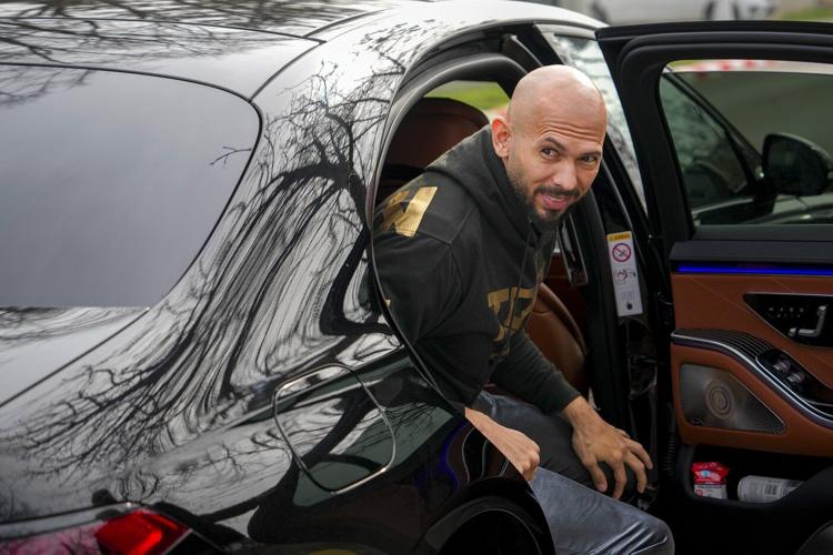 Andrew and Tristan Tate check in at police station in Romania, complying with judicial measures