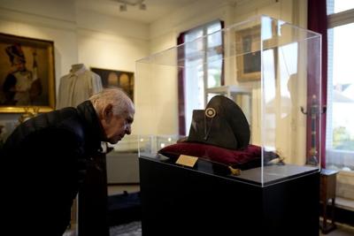 A hat worn by Napoleon sold for $2.1 million at an auction of the French emperor's belongings