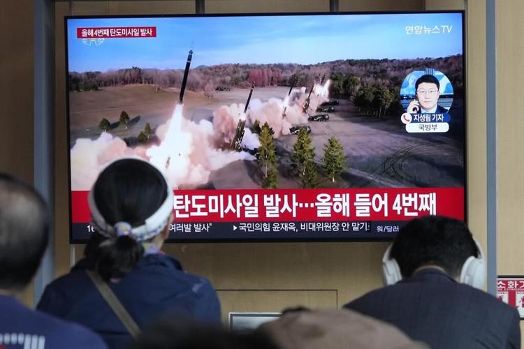 North Korean leader Kim leads rocket drills that simulate a nuclear counterattack against enemies