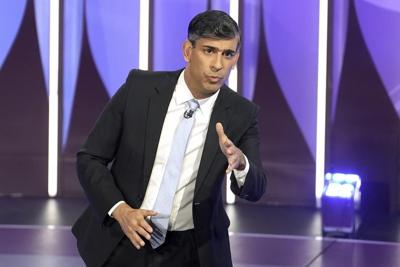 British Prime Minister Sunak says he's 'incredibly' angry over election date betting accusations