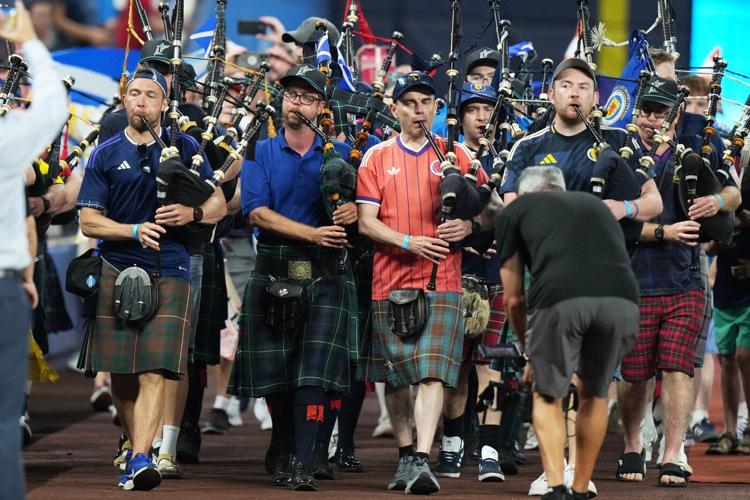 Scotland’s Tartan Army brings World Cup party from Boston to Miami, in photos