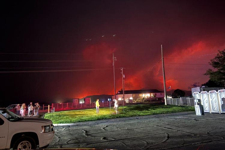 Heat, wind and drought conditions spark wildfires in US West
