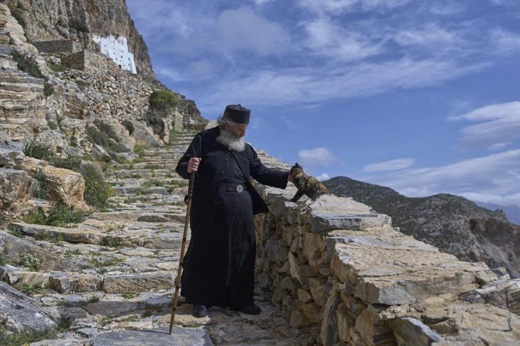 PHOTO COLLECTION: Greece Lifelong Island Monk