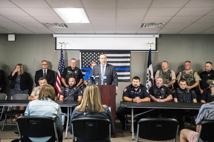 Iowa police officer killed; suspect captured hours later in Minnesota