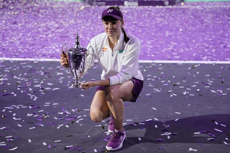 Rybakina beats No. 1-ranked Sabalenka to win WTA Finals