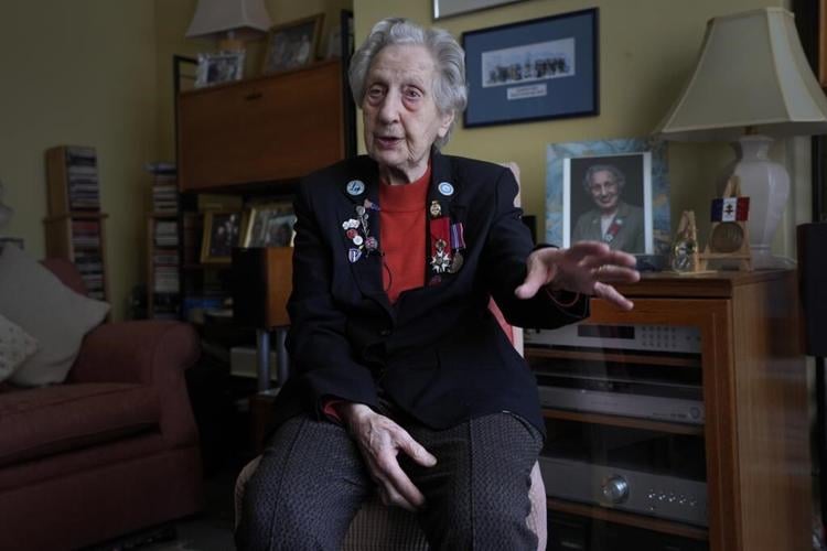 Radio operator Marie Scott provided a link to D-Day beaches at age 17