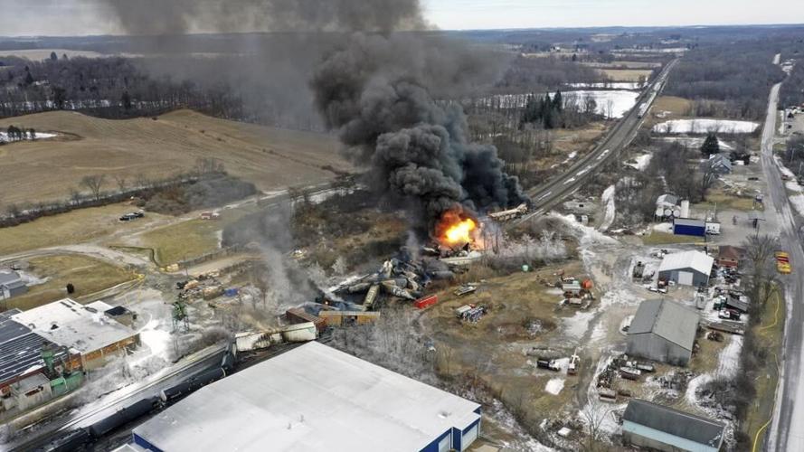 Toxic gases connected to Ohio train derailment cause concern