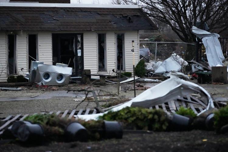 2 killed and homes damaged after tornadoes tear through Illinois and Indiana, more storms moving in