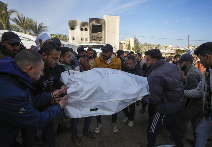 New Israeli airstrikes in southern Gaza kill at least 15, hospital workers say