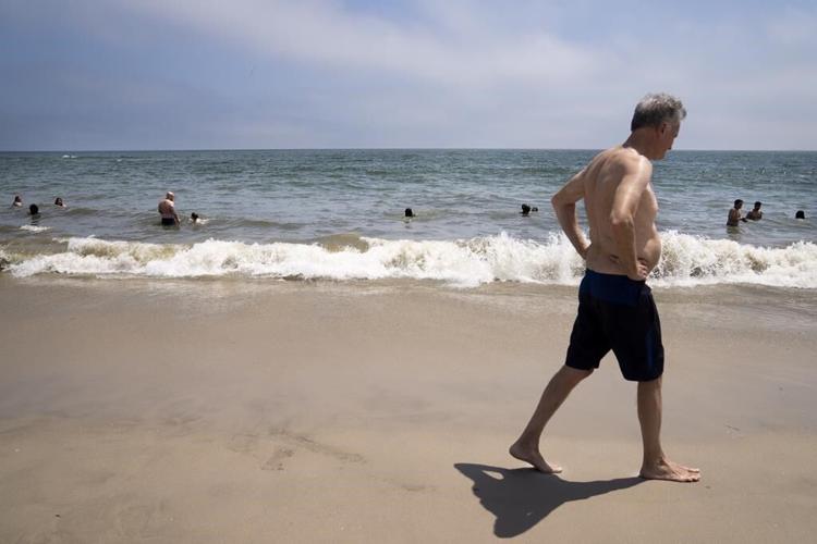 Drones sweep for sharks along New York coast as encounters rise with beachgoers
