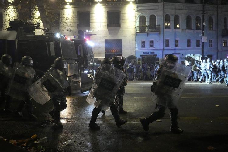 Germany, France and Poland condemn use of force against protesters in Georgia