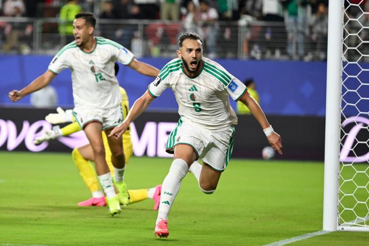 Algeria rallies past Jordan 2-1 for first win at a World Cup since 2014