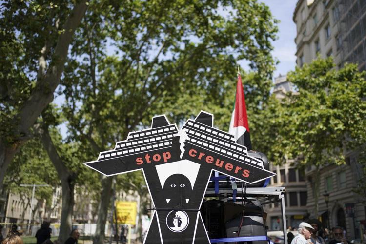 Spaniards packing water guns blame impact of mass tourism for housing crunch