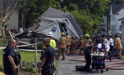 House collapses in Syracuse, New York, injuring 11 people