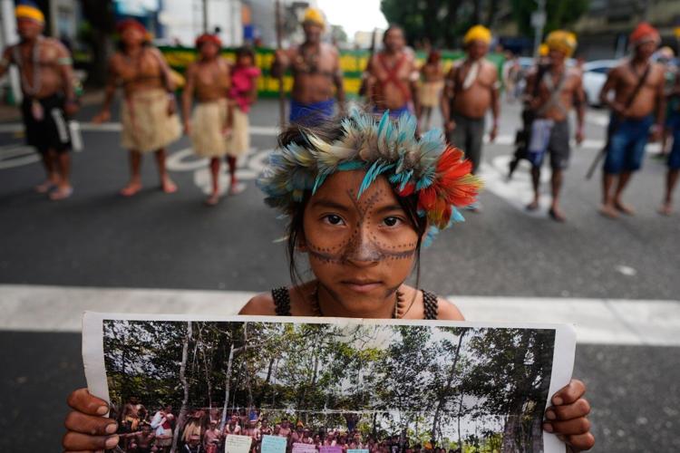 Climate protesters demand to be heard as they march on COP30 with costumes and drums