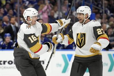 Golden Knights sign defenseman Shea Theodore to a 7-year extension
