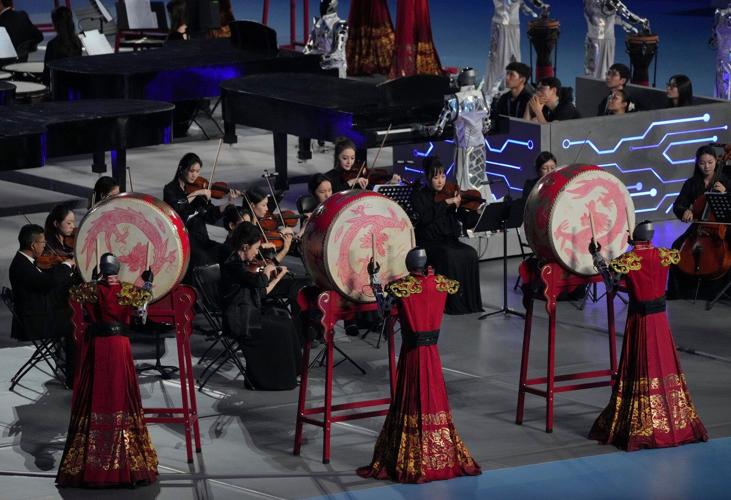 Chinese humanoid robots smash human records in 100m sprint and high jump at Beijing robot games