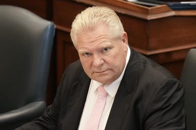 Doug Ford says he's fine after Highway 401 crash involving OPP vehicle he was in