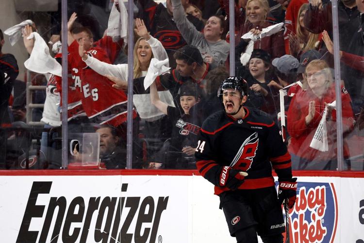 Martinook, Andersen help Hurricanes push past Devils 3-1 for 2-0 lead in 1st-round playoff series